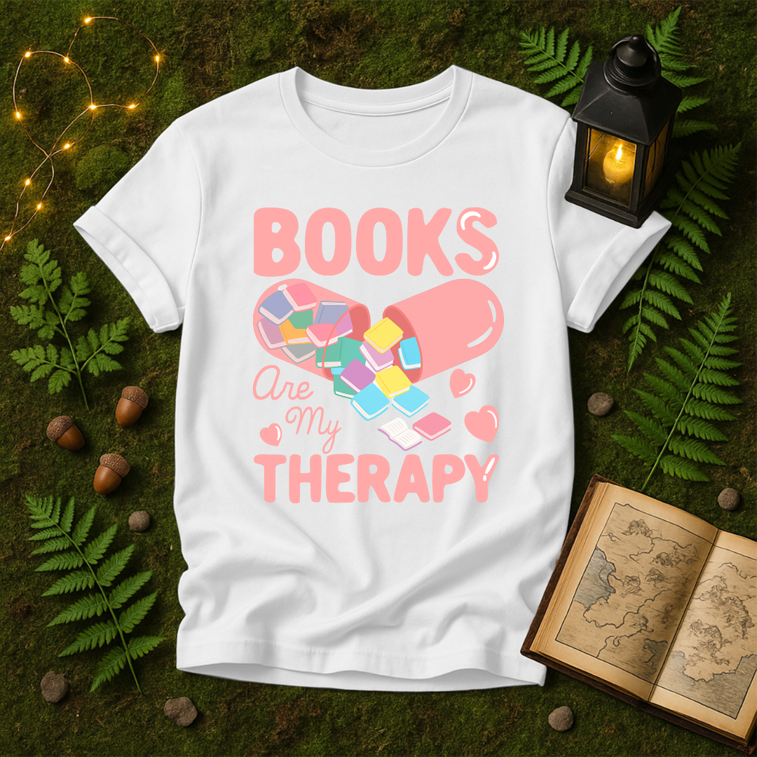 661 - BOOKS ARE MY THERAPY