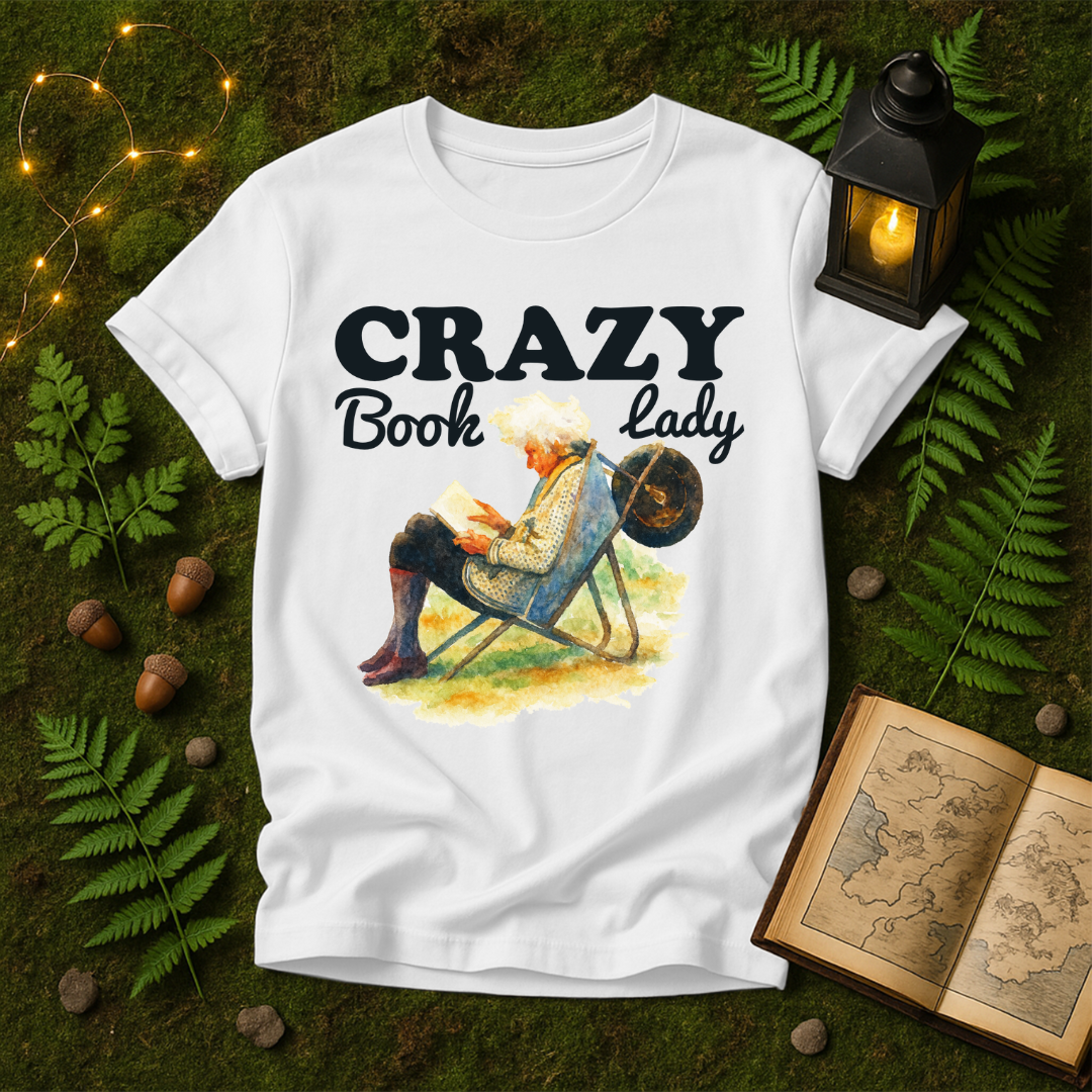 1055 - CRAZY BOOK LADY