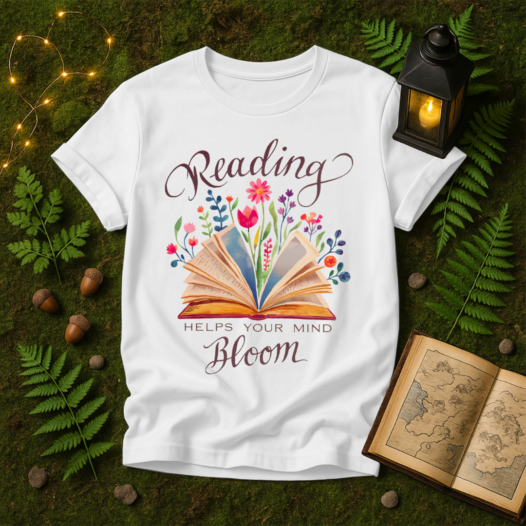 863 - READING HELPS YOUR MIND BLOOM