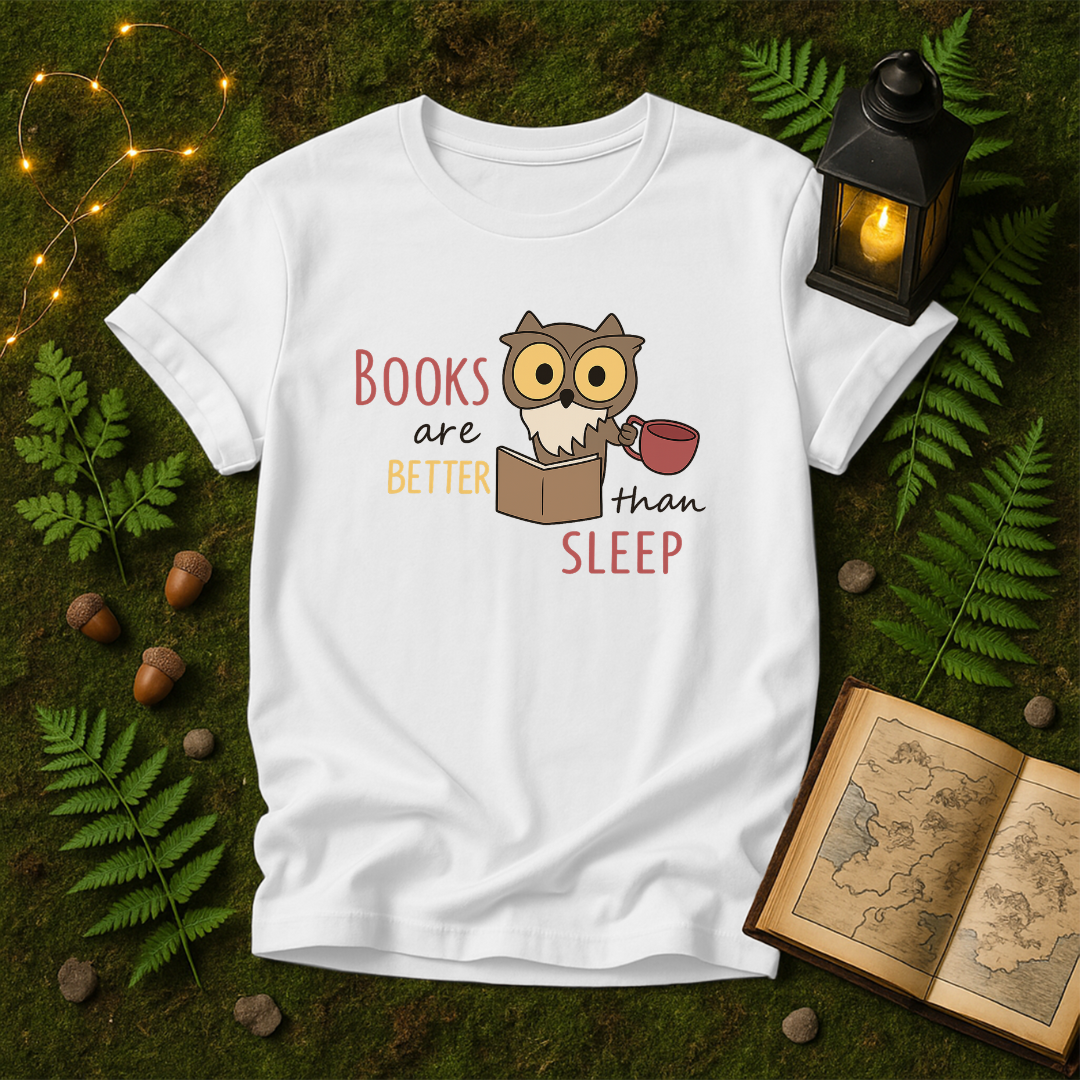 DESIGN 299 - BOOKS ARE BETTER THAN SLEEP