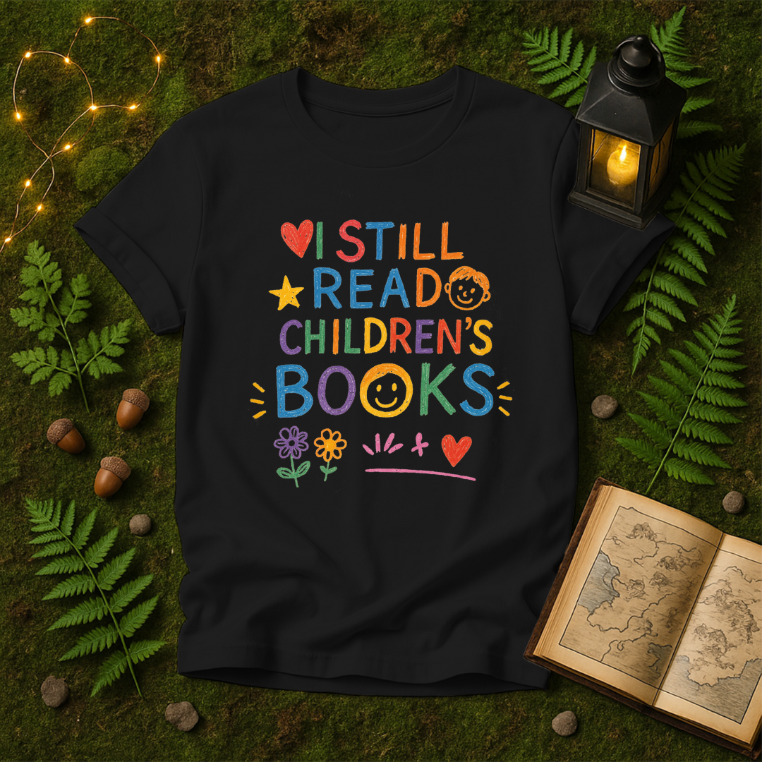 DESIGN 493 -  I STILL READ CHILDRENS BOOKS