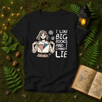 DESIGN 27 -  I LIKE BIG BOOKS AND CANNOT LIE