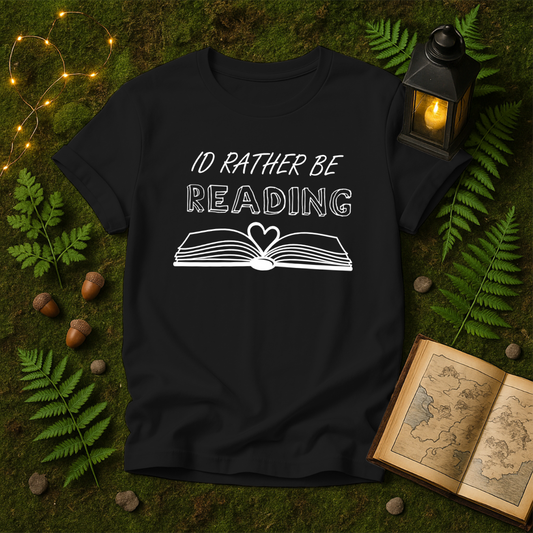 DESIGN 61 - ID RATHER BE READING
