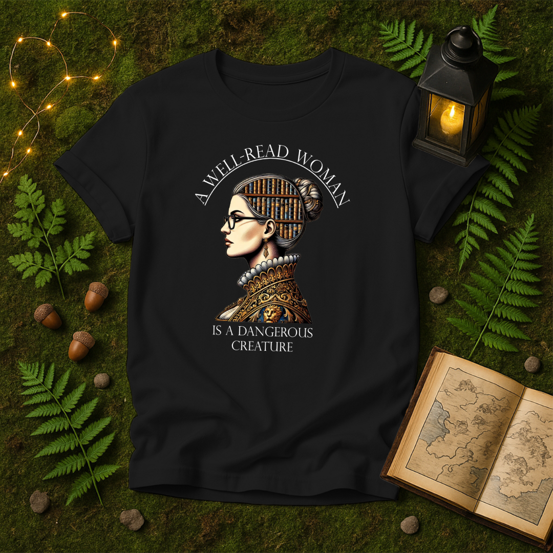 DESIGN 49 - A WELL READ WOMAN IS A DANGEROUS CREATURE