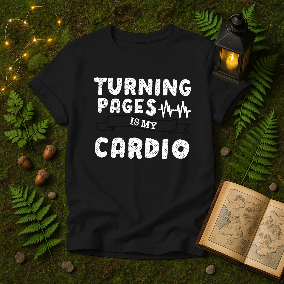 DESIGN 43 - TURNING PAGES IS MY CARDIO
