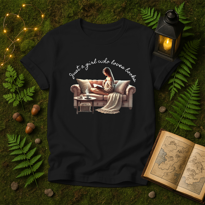 DESIGN 47 - JUST A GIRL WHO LOVES BOOKS