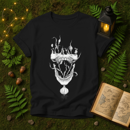 1120 - FLORAL DRACULA SKULL