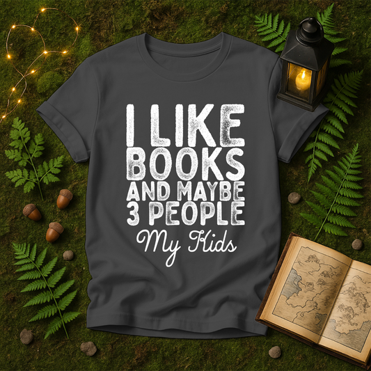 672 - I LIKE BOOKS AND MAYBE 3 PEOPLE