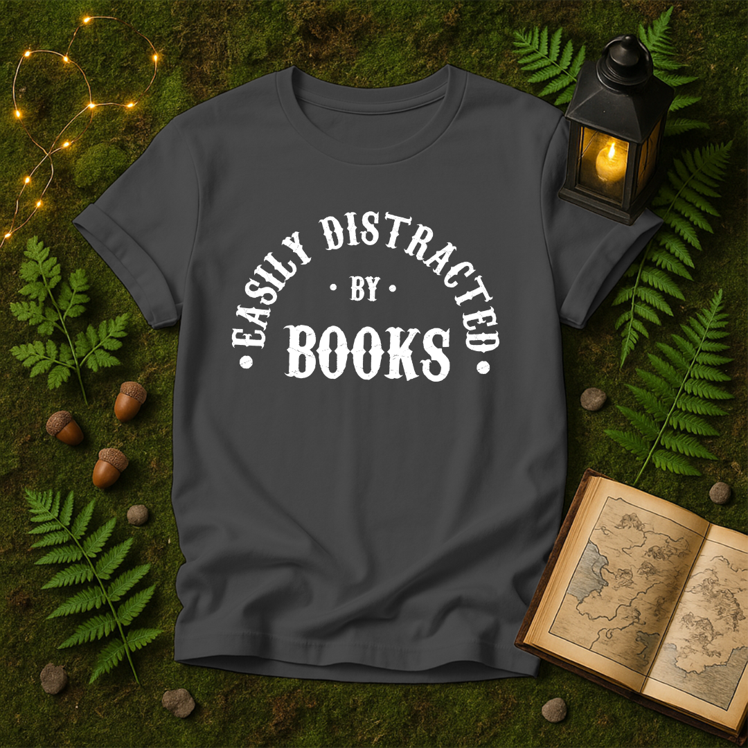 DESIGN 318 - EASILY DISTRACTED BY BOOKS
