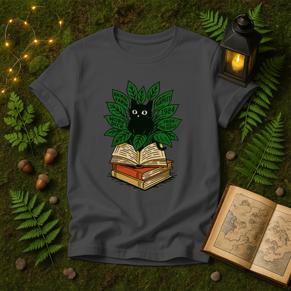 DESIGN 352 - CAT POT AND BOOKS