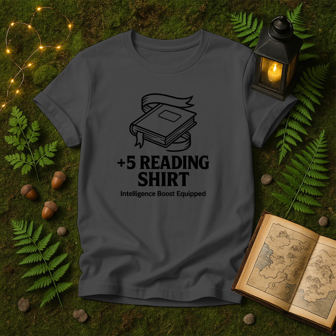 DESIGN 393 - +5 READING SHIRT