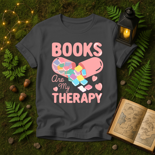 661 - BOOKS ARE MY THERAPY