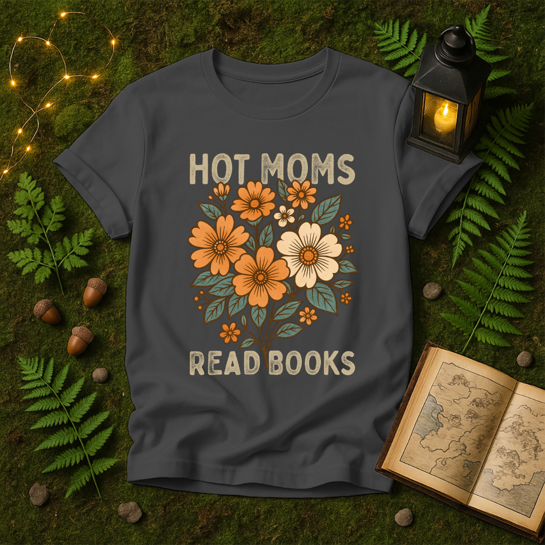 595 - HOT MOMS READ BOOKS