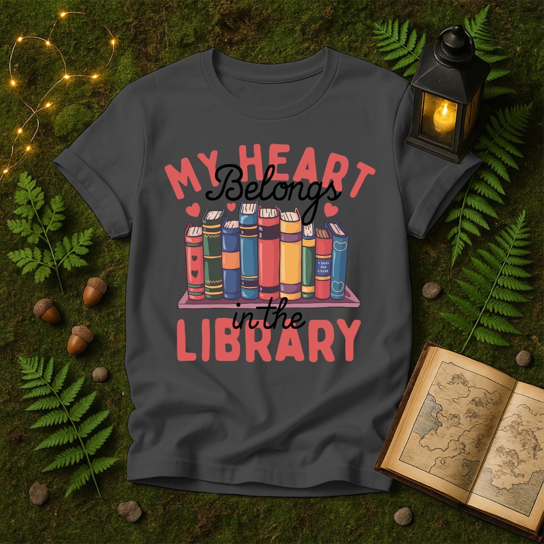715 - MY HEART BELONGS IN THE LIBRARY