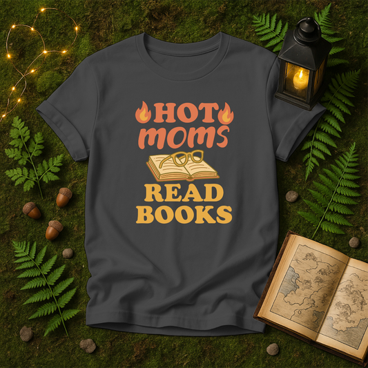 DESIGN 525 -  HOT MOMS READ BOOKS