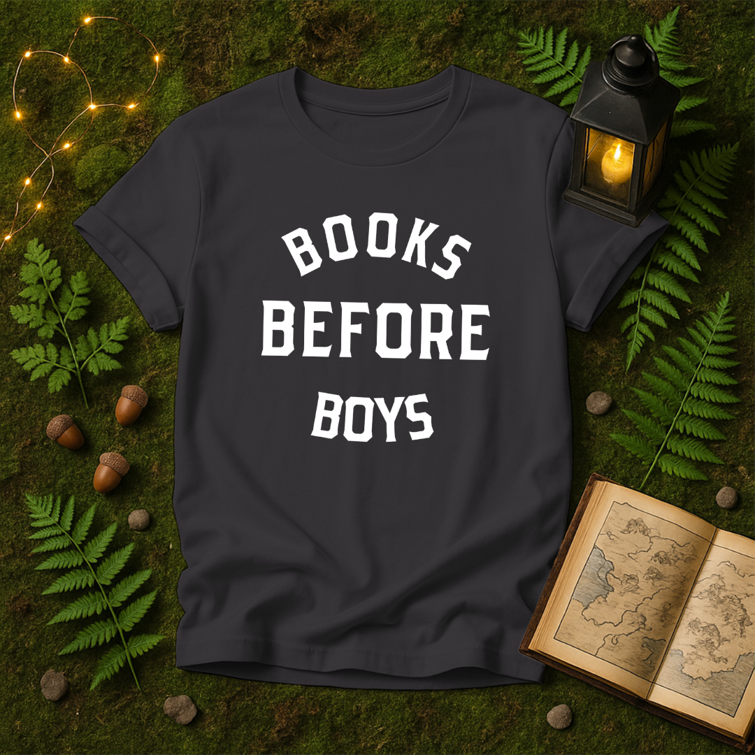 DESIGN 129 - BOOKS BEFORE BOYS