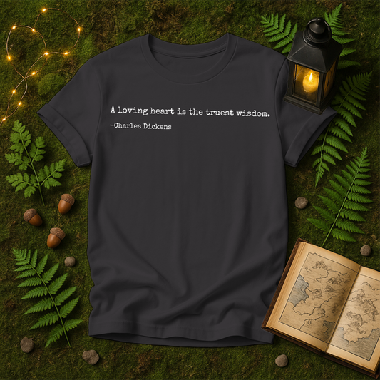 DESIGN 198 - A LOVING HEART IS THE TRUEST WISDOM