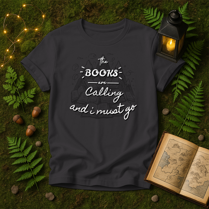 DESIGN 62 - THE BOOKS ARE CALLING AND I MUST GO