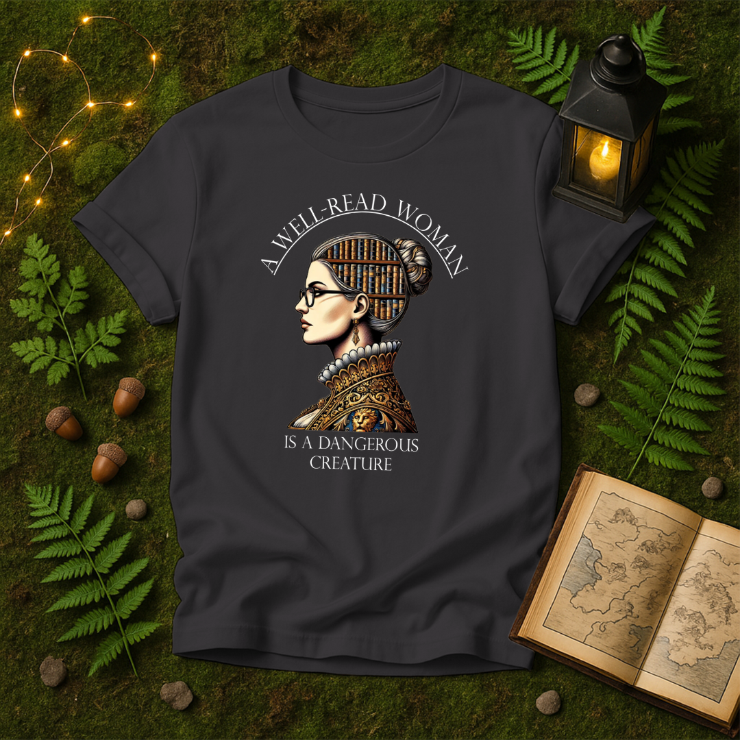 DESIGN 49 - A WELL READ WOMAN IS A DANGEROUS CREATURE