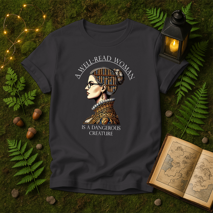 DESIGN 49 - A WELL READ WOMAN IS A DANGEROUS CREATURE