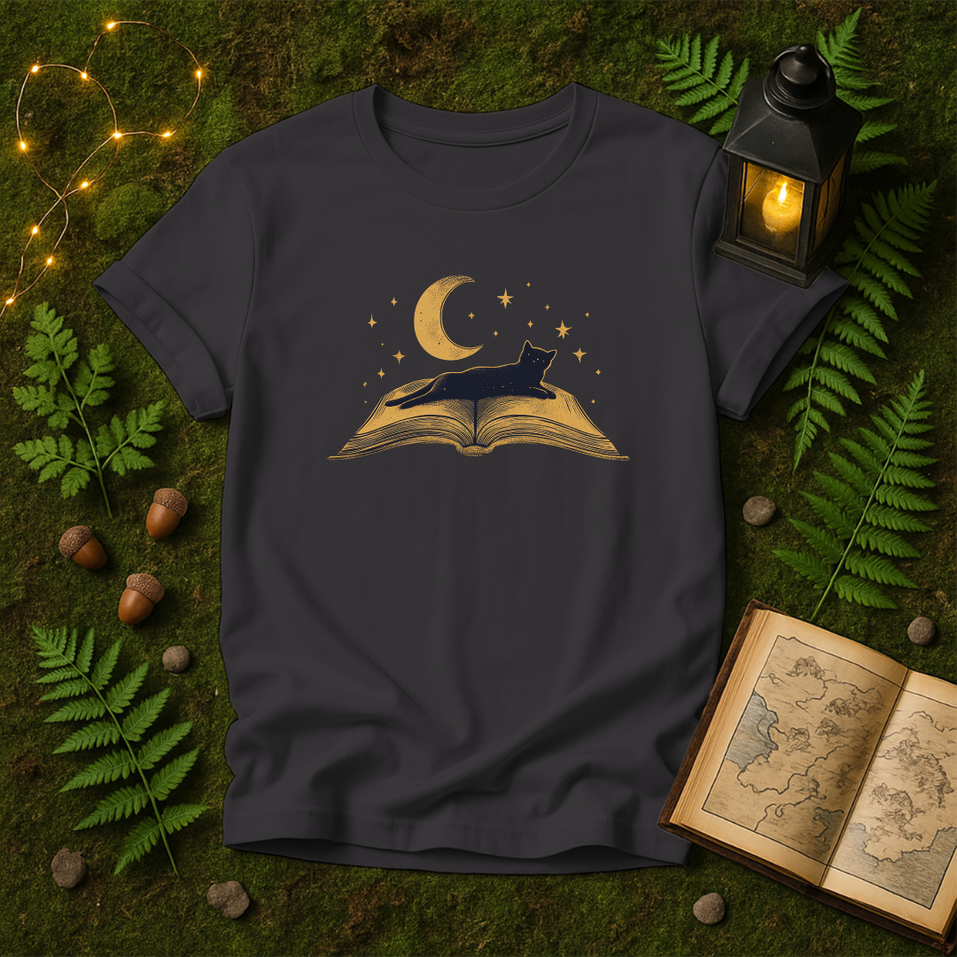 DESIGN 144 - CAT SLEEPING ON A BOOK VINTAGE
