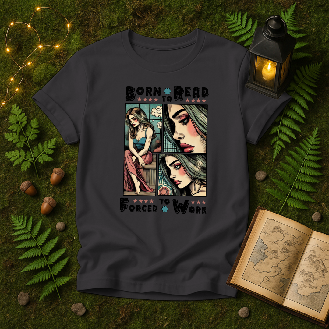 DESIGN 45 - BORN TO READ FORCED TO WORK