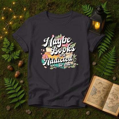 DESIGN 272 - MAYBE BOOKS ARE ADDICTED TO ME