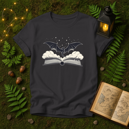 DESIGN 147 - DRAGON EMERGIN FROM A BOOK