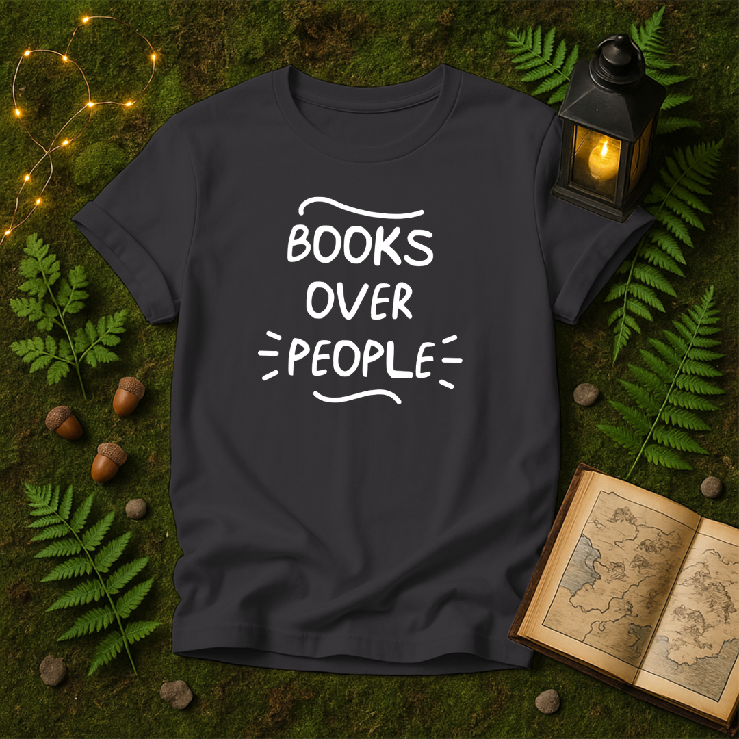 DESIGN 126 - BOOKS OVER PEOPLE