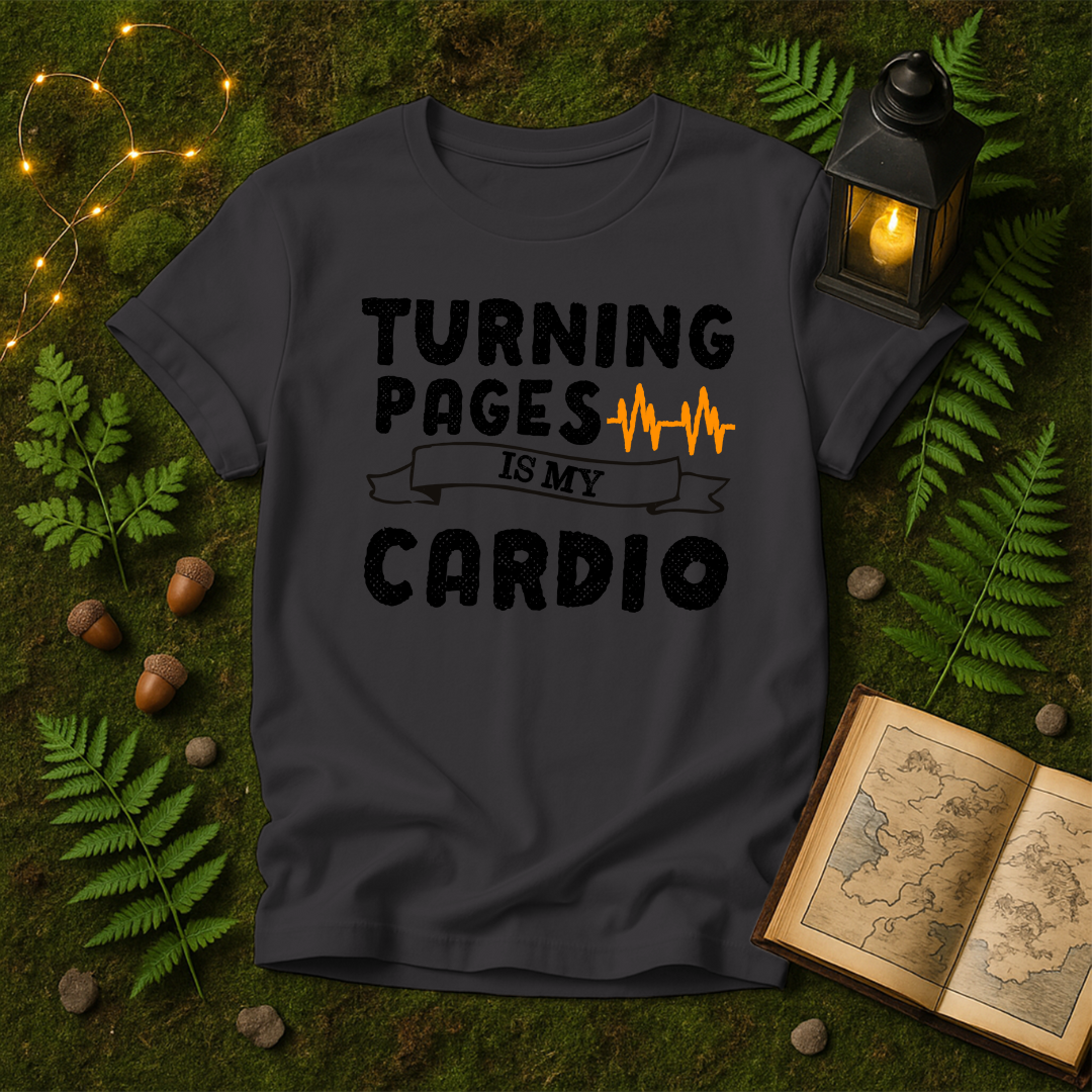 DESIGN 43 - TURNING PAGES IS MY CARDIO