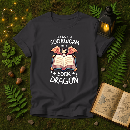 DESIGN 106 - IM NOT A BOOKWORM IM A BOOK DRAGON