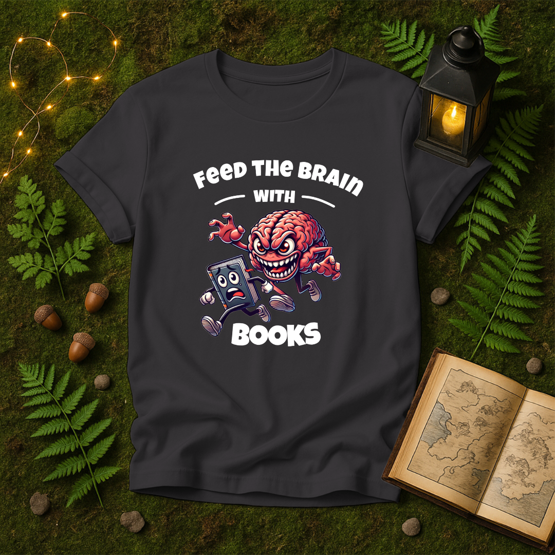 DESIGN 83 - FEED THE BRAIN WITH BOOKS
