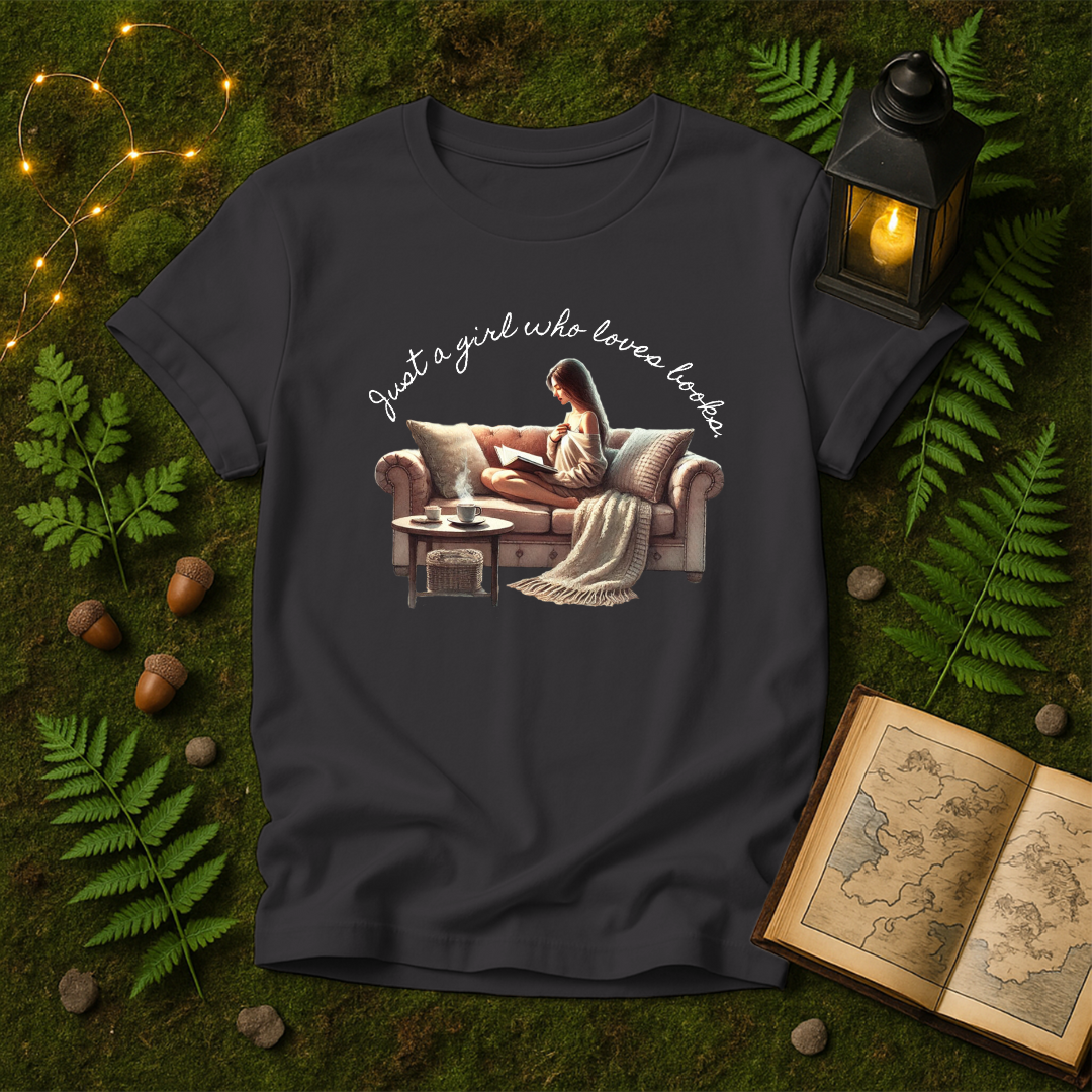 DESIGN 47 - JUST A GIRL WHO LOVES BOOKS
