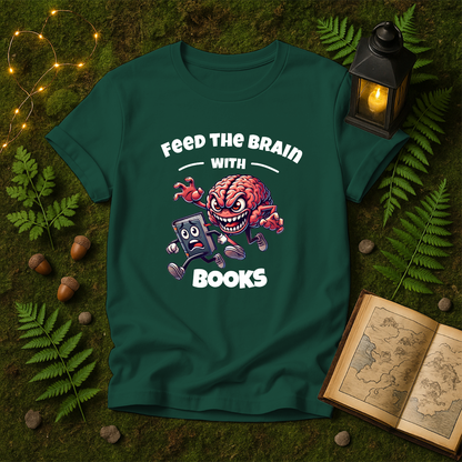 DESIGN 83 - FEED THE BRAIN WITH BOOKS