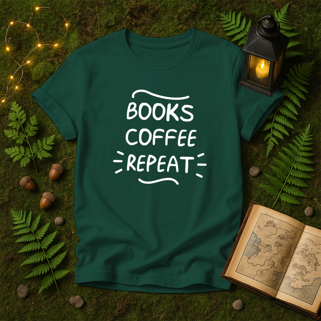 DESIGN 127 - BOOKS COFFEE REPEAT