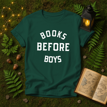 DESIGN 129 - BOOKS BEFORE BOYS
