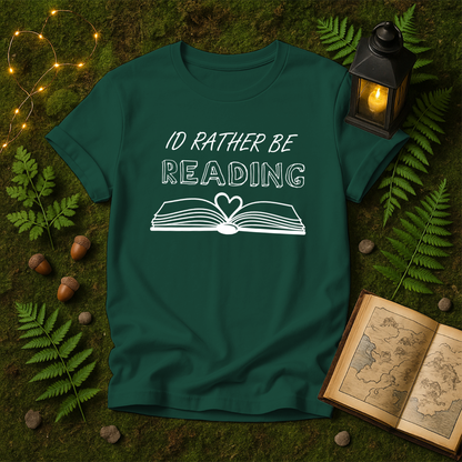 DESIGN 61 - ID RATHER BE READING