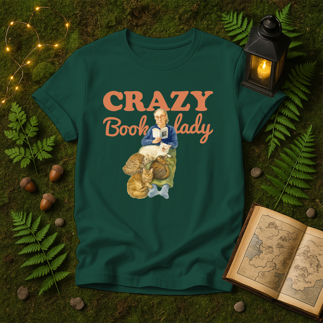 1087 - CRAZY BOOK LADY