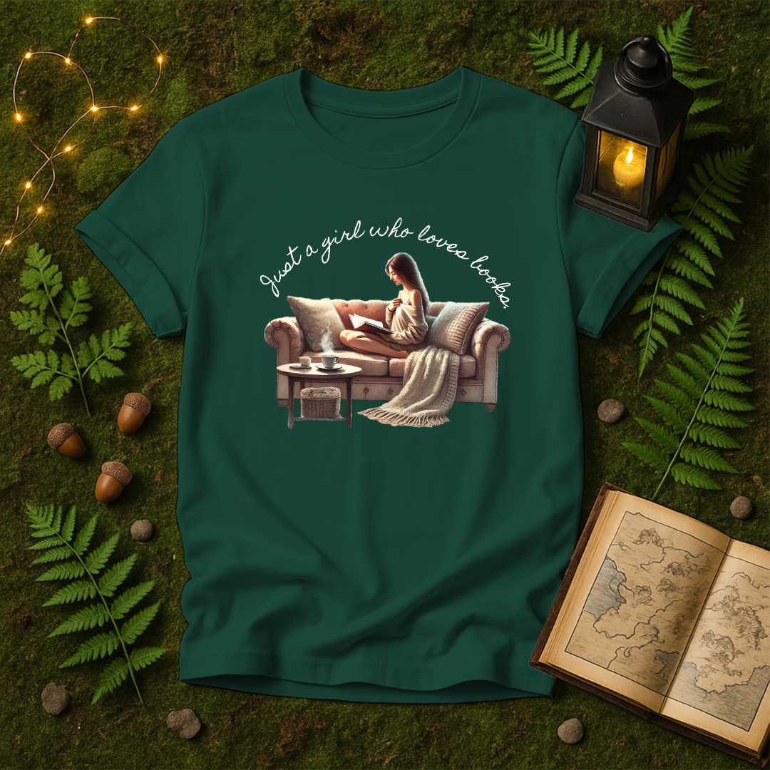 DESIGN 47 - JUST A GIRL WHO LOVES BOOKS