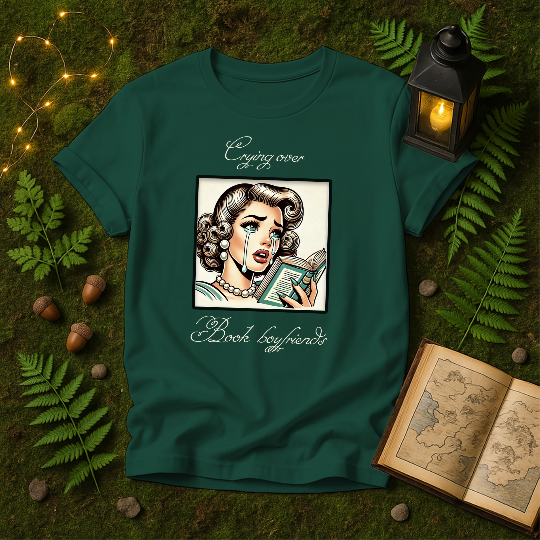 DESIGN 24 -  CRYING OVER BOOK BOYFRIENDS