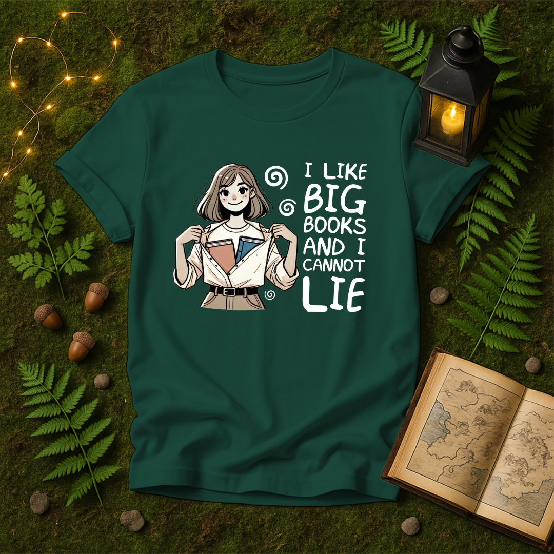 DESIGN 27 -  I LIKE BIG BOOKS AND CANNOT LIE