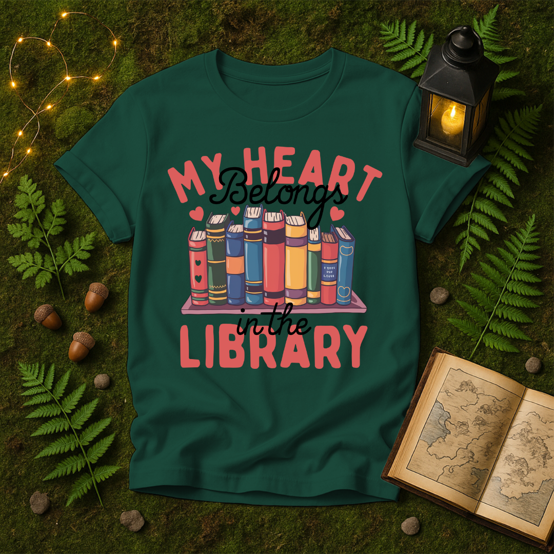 715 - MY HEART BELONGS IN THE LIBRARY