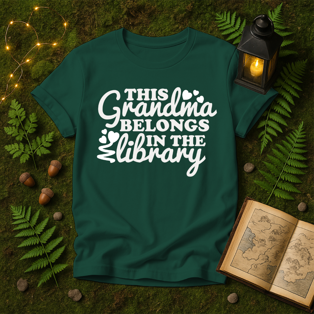 796 - THIS GRANDMA BELONGS IN THE LIBRARY