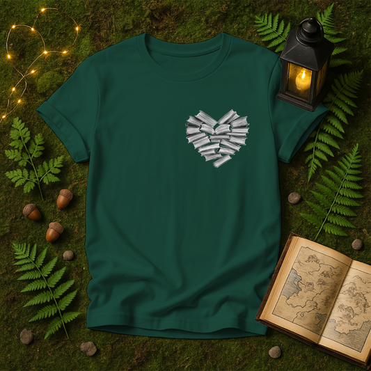 DESIGN 145 - BOOK HEART