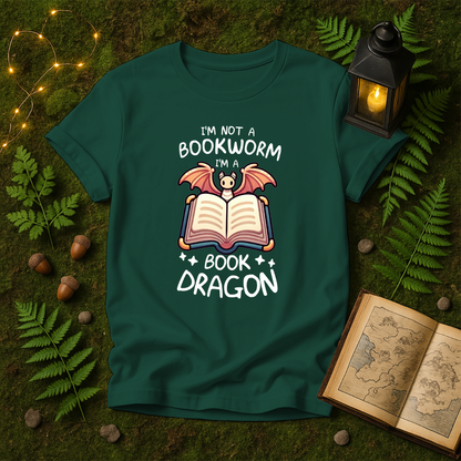 DESIGN 106 - IM NOT A BOOKWORM IM A BOOK DRAGON