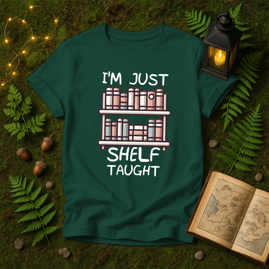 DESIGN 9 -  IM JUST SHELF TAUGHT