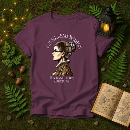 DESIGN 49 - A WELL READ WOMAN IS A DANGEROUS CREATURE