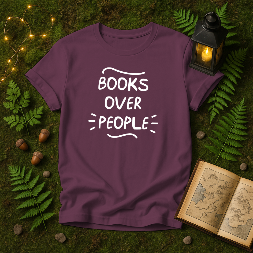 DESIGN 126 - BOOKS OVER PEOPLE