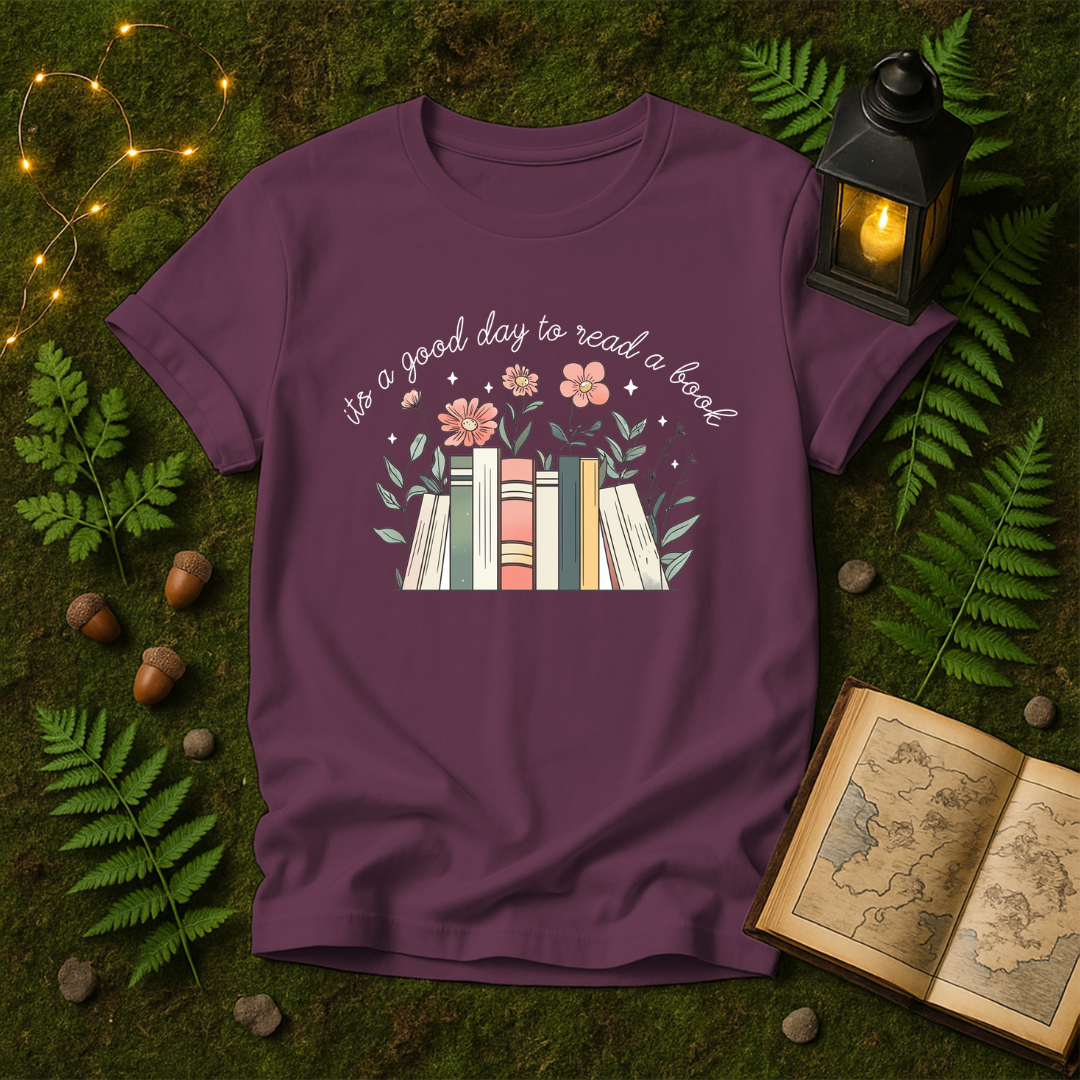 DESIGN 255 - ITS A GOOD DAY TO READ A BOOK