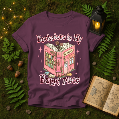 890 - BOOKSTORE IS MY HAPPY PLACE